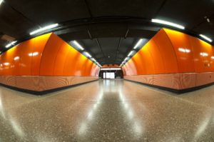 LED lamps for underground passages