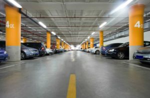 LED lamps for underground parking
