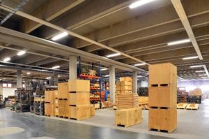 LED lamps for warehouses
