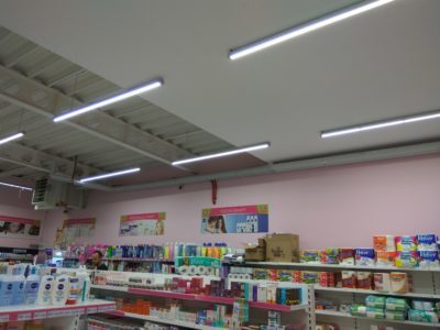 Oświetlenie liniowe LED do supermarketów i sklepów