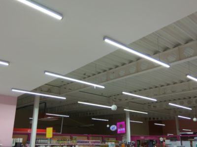 oświetlenie liniowe LED do supermarketów i sklepów spożywczych