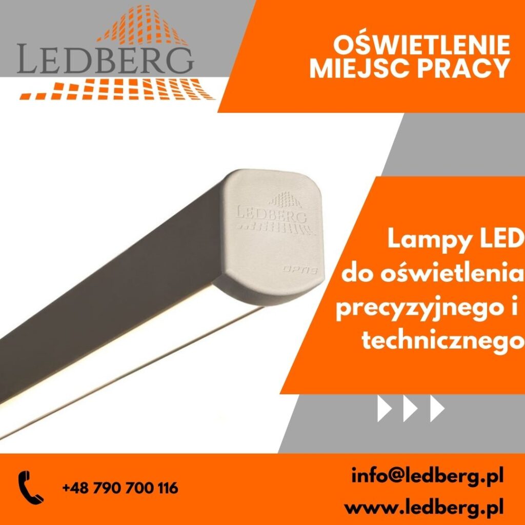 Oświetlenie miejsc pracy, lampy stanowiskowe