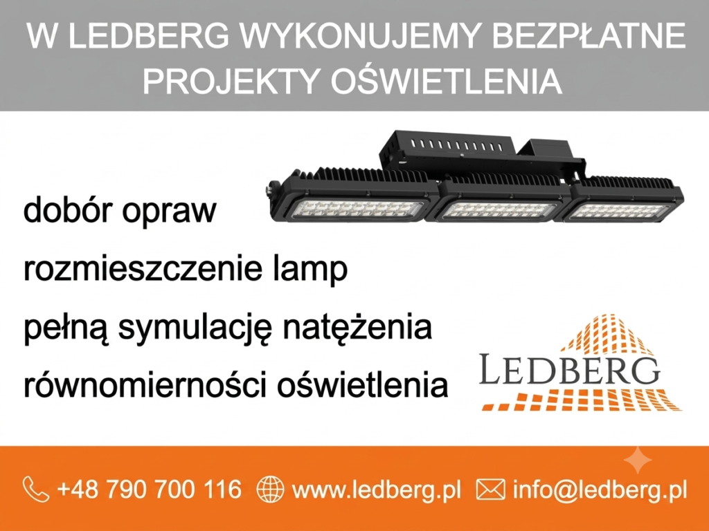 Bezpłatne projekty oświetlenia LEDBERG