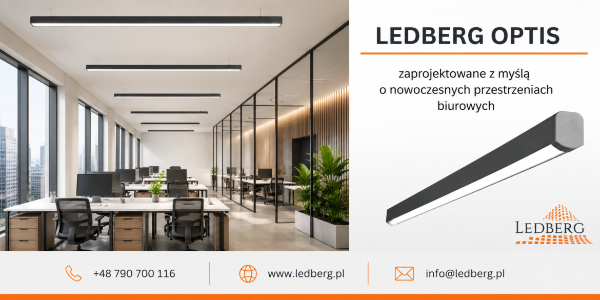 LDBERG OPTIS do oświetlenia biura