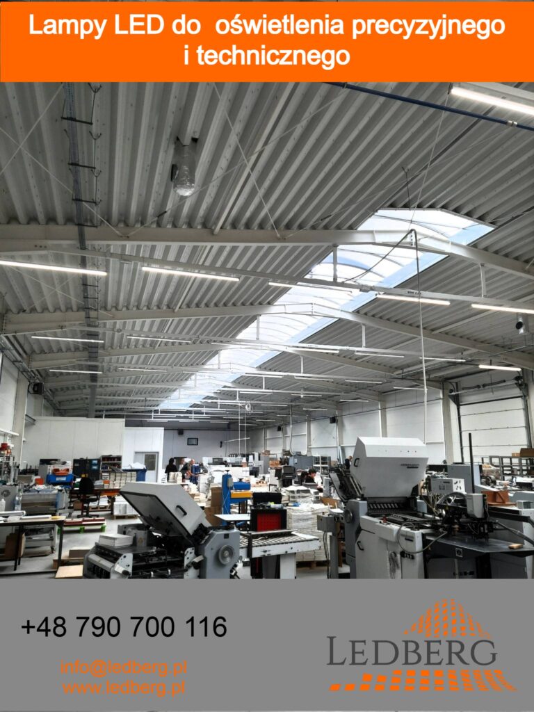 Producent lamp LED- oświetlenie biura