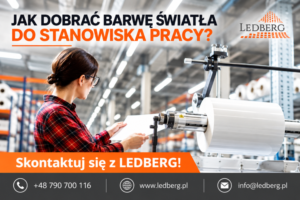 Jak dobrać barwę światła