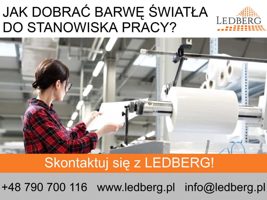 Jak dobrać barwę światła