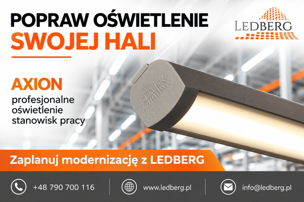 Popraw oświetlenie swojej hali