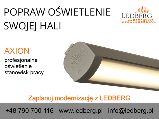 Popraw oświetlenie swojej hali