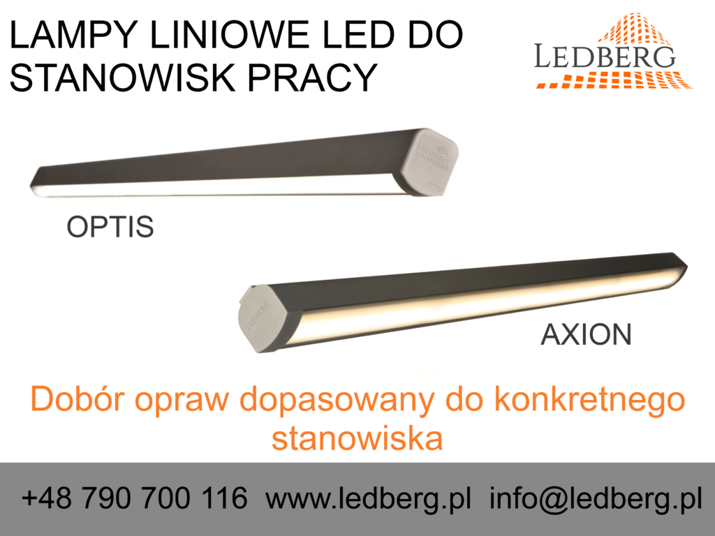 lampy liniowe LED