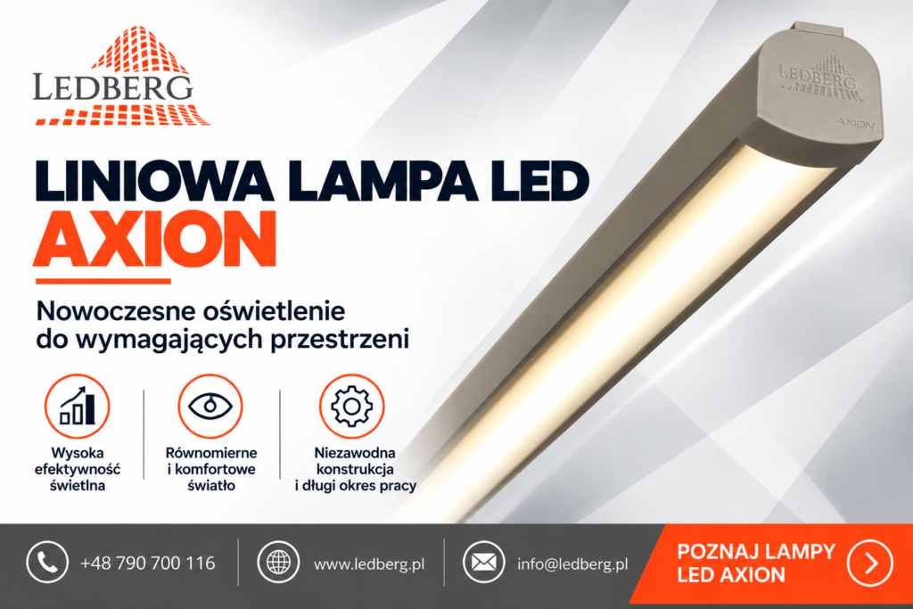 liniowa lampa LED AXION