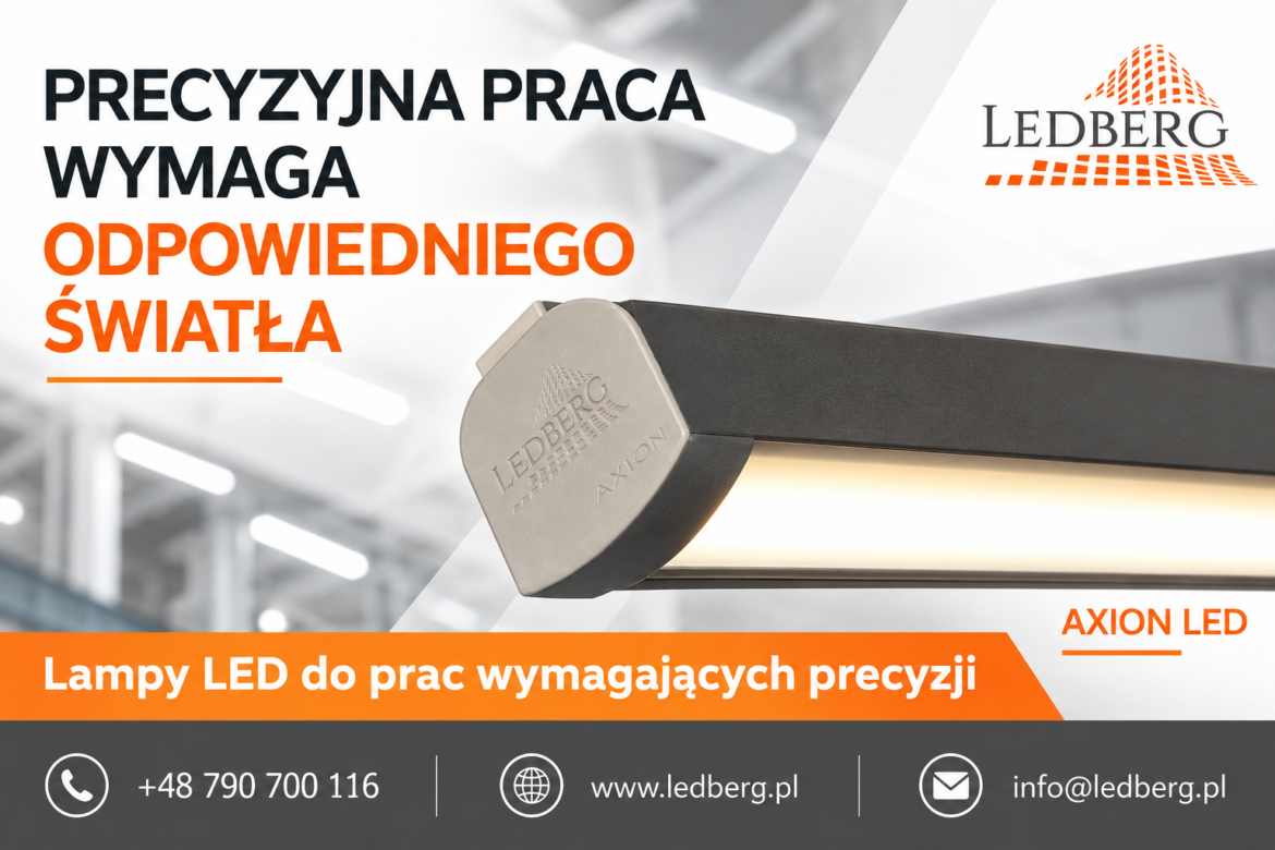 Oświetlenie stanowiska do prac precyzyjnych – PN-EN 12464-1 precyzyjna praca wymaga odpowiedniego oświetlenia