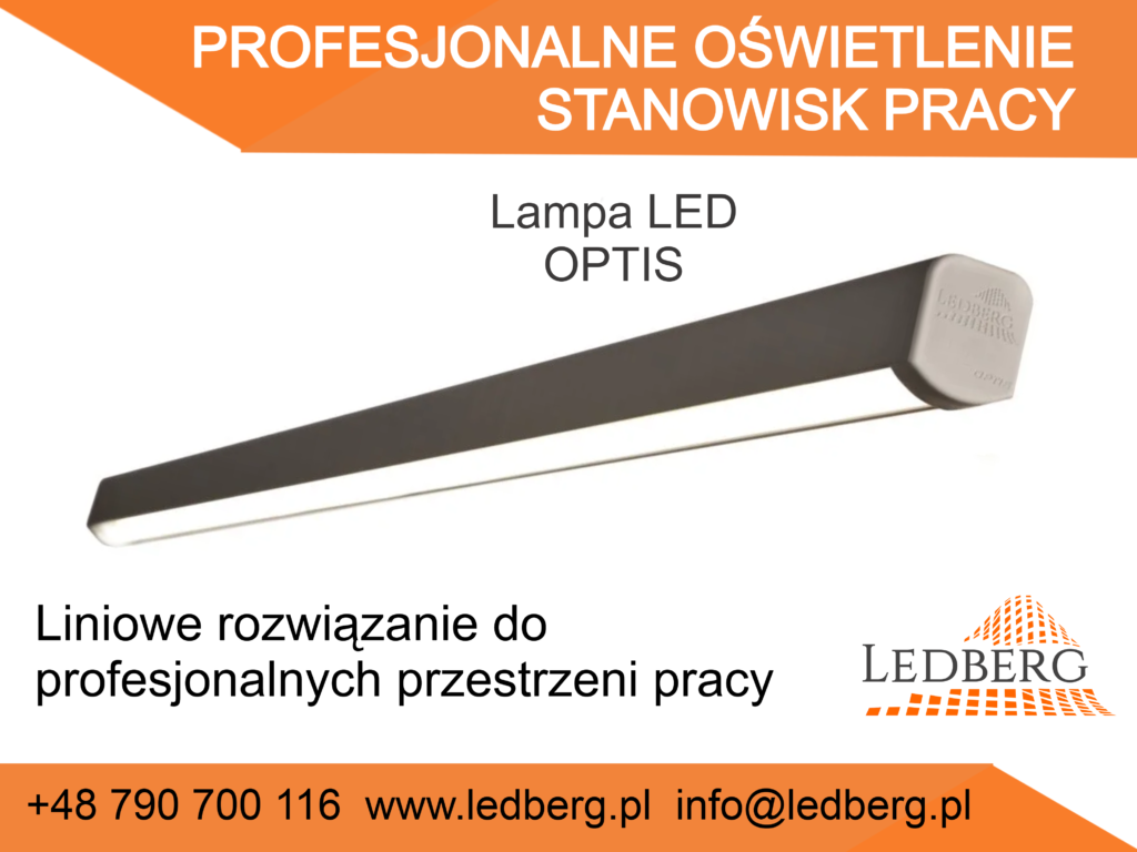 profesjonalne oświetlenie stanowisk pracy