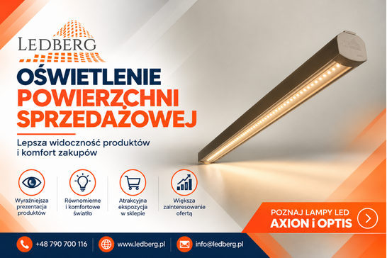 oświetlenie LED SKLEPY